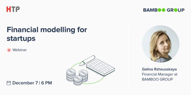Webinar: Financial modelling for startups