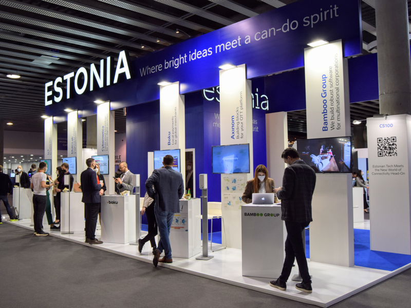 Estonia National Stand at MWC22