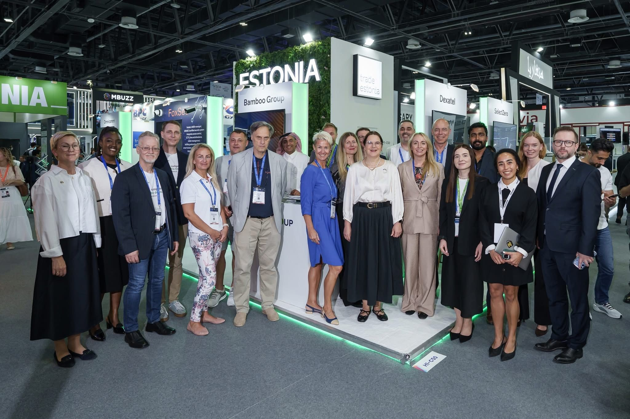 Bamboo Group at the Estonian national stand