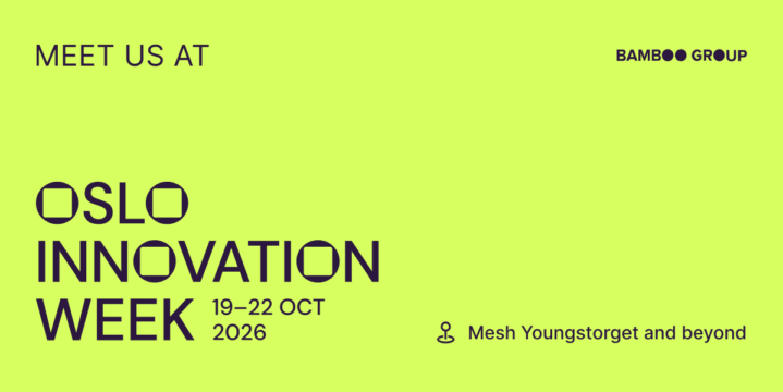 Bamboo Group to attend Oslo Innovation Week 2026